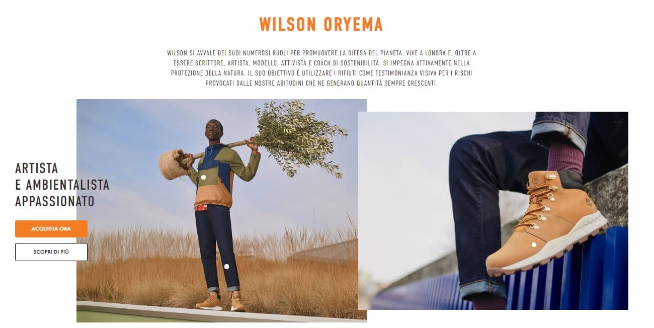 wilson oryema nature need heros timberland